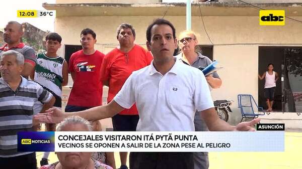 Conflicto en Itá Pytã Punta: vecinos temen desalojo y exigen respuesta a sus reclamos - ABC Noticias - ABC Color