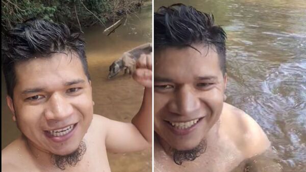 “A lo ymaite”: Jaka se metió al arroyo y veraneó con un kure’i