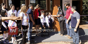 HOHENAU: INAUGURACIÓN Y ENTREGA DE MEJORAS EN LA ESCUELA N.° 4449 CERRO CORÁ - Itapúa Noticias