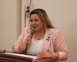 Senadora Zenaida Delgado denunció a su pareja por violencia familiar