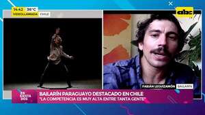 “Mejor intérprete masculino”: bailarín paraguayo elegido por el Círculo de Críticos de Arte de Chile - Ensiestados - ABC Color
