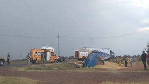 Bache causa accidente fatal en el Departamento de Paraguarí - 1000 Noticias
