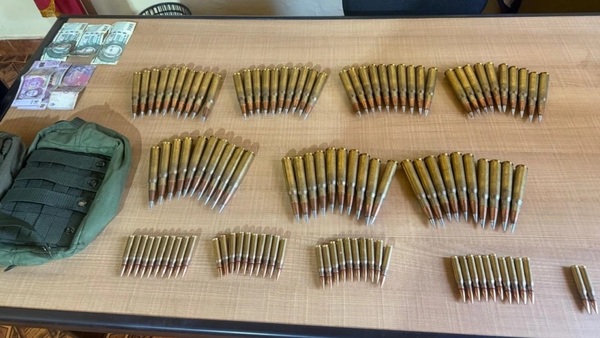 Militar detenido con proyectiles de grueso calibre en el centro de Curuguaty
