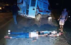 Bella Vista Norte: Motociclista fallece tras chocar contra un caballo - Policiales - ABC Color