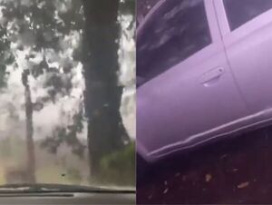 (VIDEO). Reportan caída de granizo en la zona de Itapúa