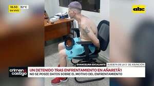 Video: un detenido tras enfrentamiento a tiros en zona de Aña Retã'i - ABC Noticias - ABC Color