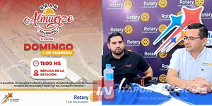 ROTARY CLUB ENCARNACIÓN LANZA LA EDICIÓN N° 32 DEL GRAN ALMUERZO SOLIDARIO - Itapúa Noticias