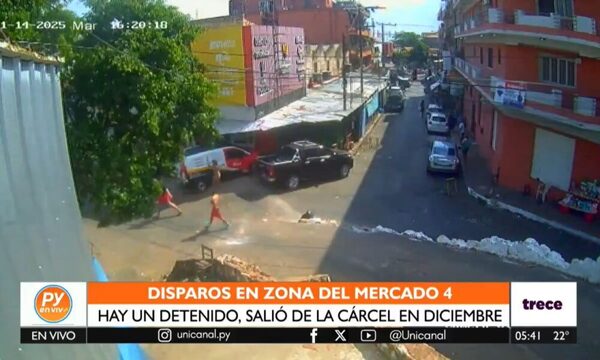 Salió de la cacerolita en diciembre, ahora cayó por tiroteo en el Mercado 4