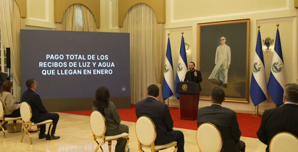 Bukele asumirá pago del gasto de energía y de agua de salvadoreños - 1000 Noticias