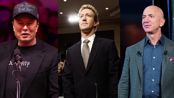 Musk, Bezos y Zuckerberg estarán presentes en el acto de investidura de Trump