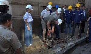 Autoridades dan inicio a obras para una “Asunción sin cables”