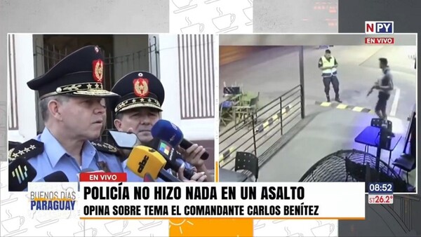 Comandante de la Policía justifica a agente "exprés" y afirma que "hubiese hecho lo mismo"