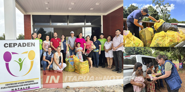 GOBERNACIÓN DE ITAPÚA LLEVÓ ALEGRÍA A LOS NIÑOS DEL NORDESTE DEL DEPARTAMENTO - Itapúa Noticias