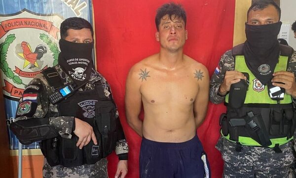 Detienen a ladrón que humilló a Policía en una estación de servicios