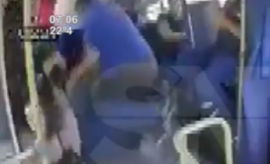 Violenta pelea entre conductor y chofer de bus tras incidente de tránsito - SNT
