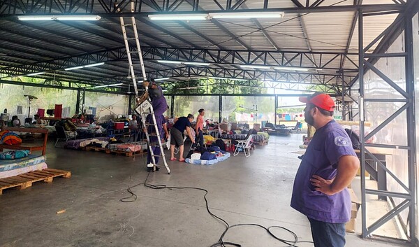 IPS inicia mejoras en albergue de emergencias del Hospital Central - .::Agencia IP::.