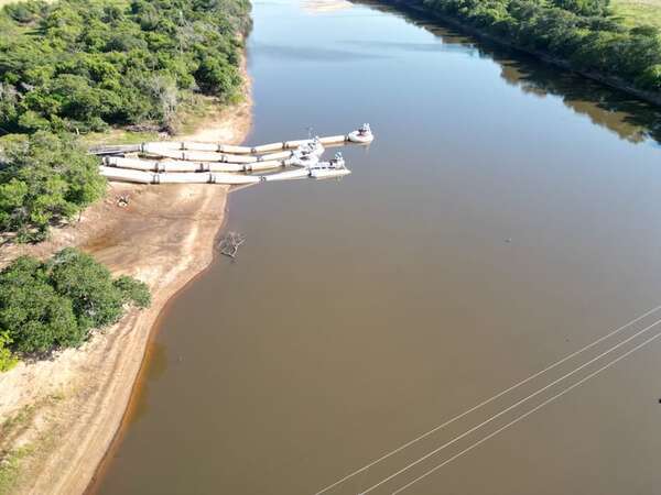 Productores de arroz niegan ser culpables de la situación crítica en el río Tebicuary - Nacionales - ABC Color