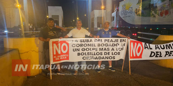 SILVIO PIRIS: “LA CUESTIÓN DEL PEAJE ES UNA ESTAFA SEGÚN NUESTRO PUNTO DE VISTA” - Itapúa Noticias