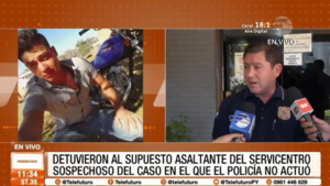 Detuvieron al supuesto asaltante del servicentro