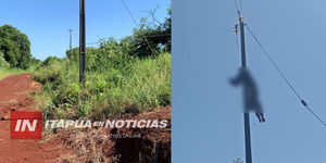 HOMBRE RESULTA GRAVEMENTE HERIDO POR DESCARGA ELÉCTRICA EN EDELIRA - Itapúa Noticias