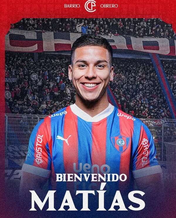 Matías Pérez, otro nuevo en el barrio - Fútbol - ABC Color