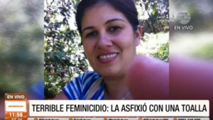 Terrible feminicidio: la asfixió con una toalla