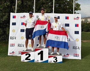 Benjamín Fernández: La nueva joya del golf paraguayo es campeón sudamericano