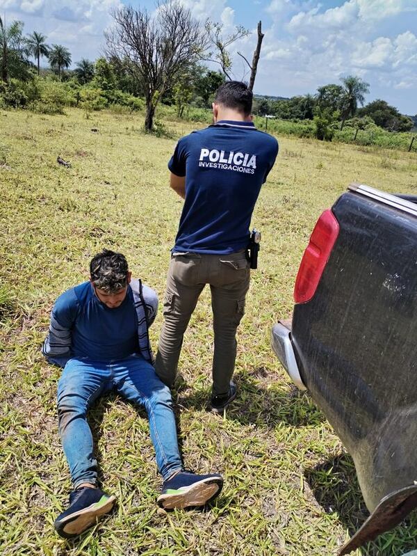 Capturan a presunto asaltante tras un golpe pero el cómplice logro fugarse con la plata - Policiales - ABC Color