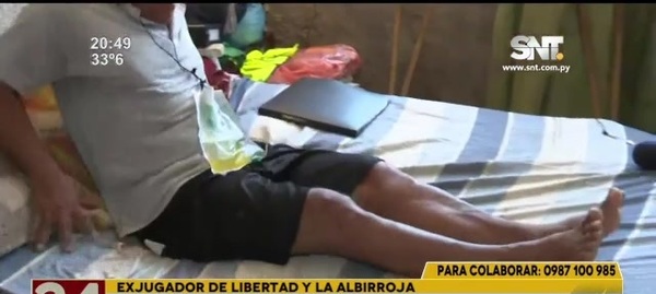 Exjugador de Libertad clama ayuda a la ciudadanía - SNT