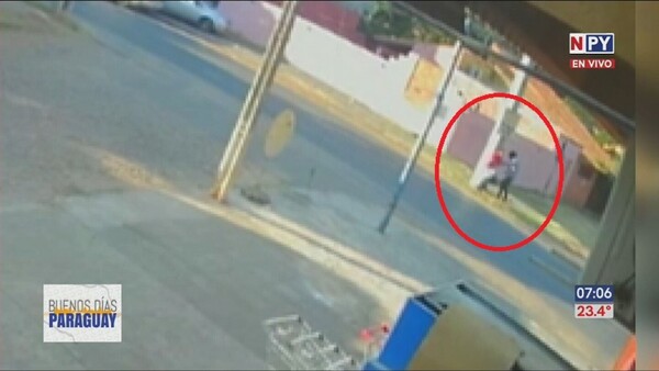 Repartidor se enfrentó a asaltantes en San Lorenzo