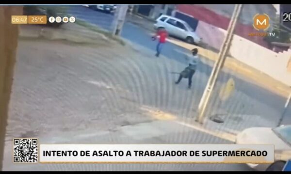 Impresionante: luchó contra delincuente para evitar ser asaltado en San Lorenzo