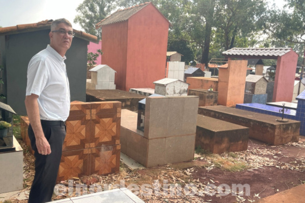 Cementerios de la ciudad Pedro Juan Caballero serán reformados y hermoseados totalmente, afirmó intendente municipal Acevedo - El Nordestino