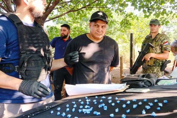 Senad captura a un “emprendedor” en Luque •