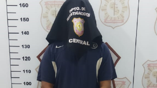 Policía captura a supuesto miembro de banda que asalta mimercados en San Lorenzo