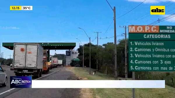 Peaje en ruta Luque - San Ber: población local insiste en exoneración y anuncia más movilizaciones - ABC Noticias - ABC Color