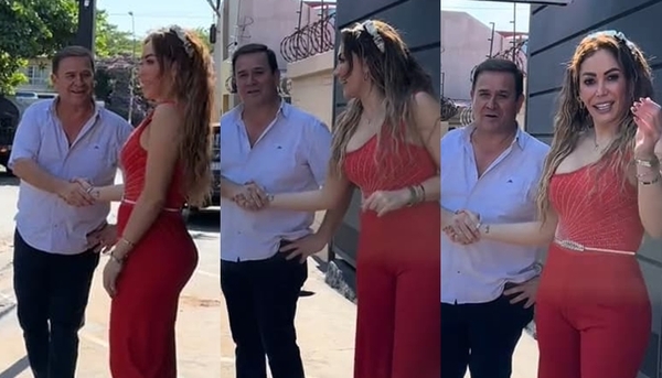 Intendente de Lambaré inspeccionó personalmente un bacheado realizado frente al domicilio de Ruth Alcaráz - Teleshow