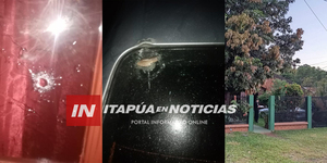SICARIOS BALEAN UNA CASA Y UN AUTOMÓVIL EN ENCARNACIÓN - Itapúa Noticias