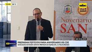 Actividades por aniversario de CDE: párroco pide renovar compromiso con la honestidad - ABC TV - ABC Color