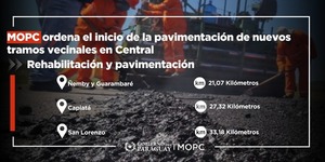 Inician obras de rehabilitación en ciudades de Central | Economía y Finanzas | 5Días