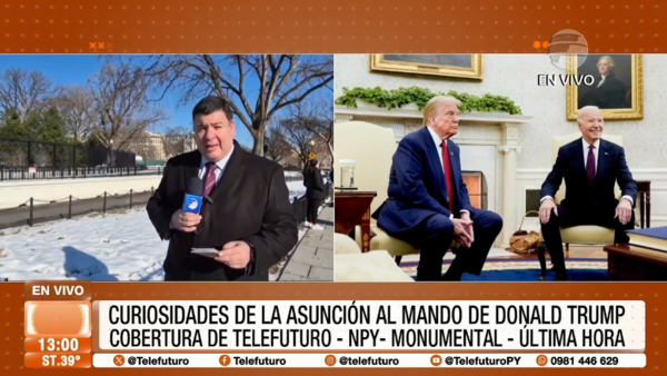 Curiosidades de la asunción al mando de Donald Trump