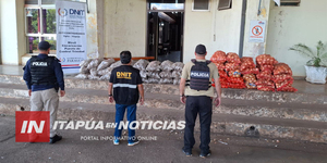 DECOMISO DE PRODUCTOS FRUTIHORTÍCOLAS TRAS OPERATIVOS EN MARÍA AUXILIADORA - Itapúa Noticias
