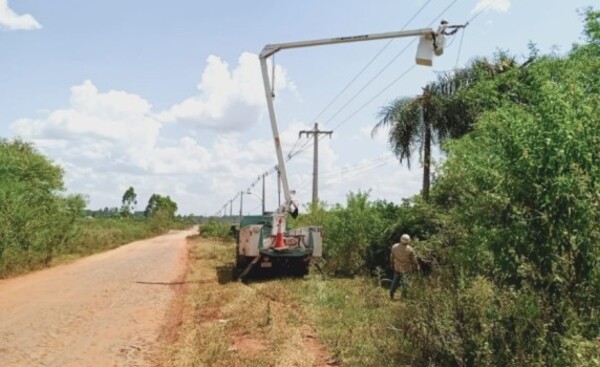 Mantenimiento de líneas de distribución en O'Leary