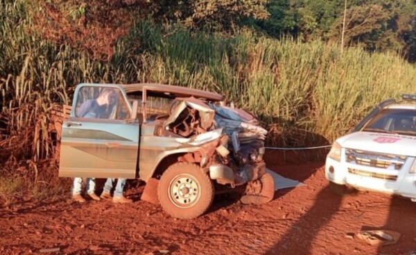 Brasileño muere y su acompañante resulta herido en accidente