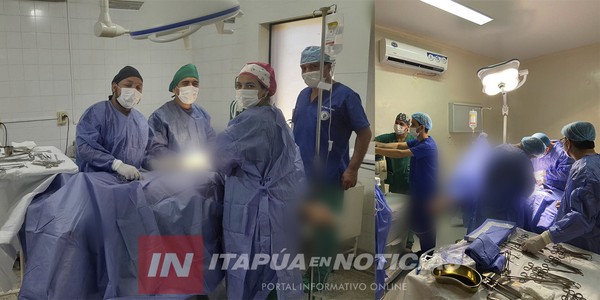 EL EQUIPO DE CIRUGÍAS ITINERANTES REALIZÓ EXITOSAS INTERVENCIONES EN CARMEN DEL PNÁ. - Itapúa Noticias