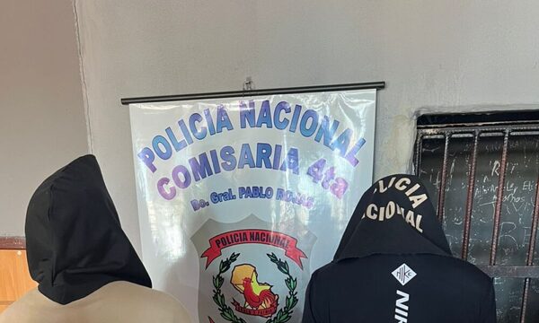 Caen detenidos dos muchachones que serían integrantes del temido PCC