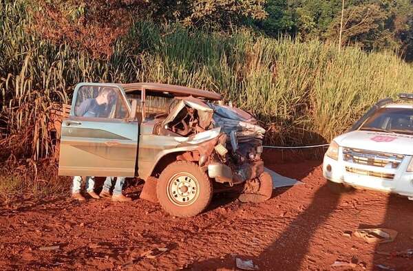 Brasileño muere en violento accidente en un camino rural - ABC en el Este - ABC Color