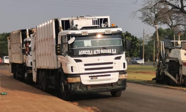 Agrícola Alto Paraná es la encargada de la disposición de basuras en Coronel Oviedo - OviedoPress