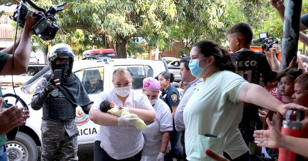 La Nación / Policía recupera a recién nacida robada de hospital