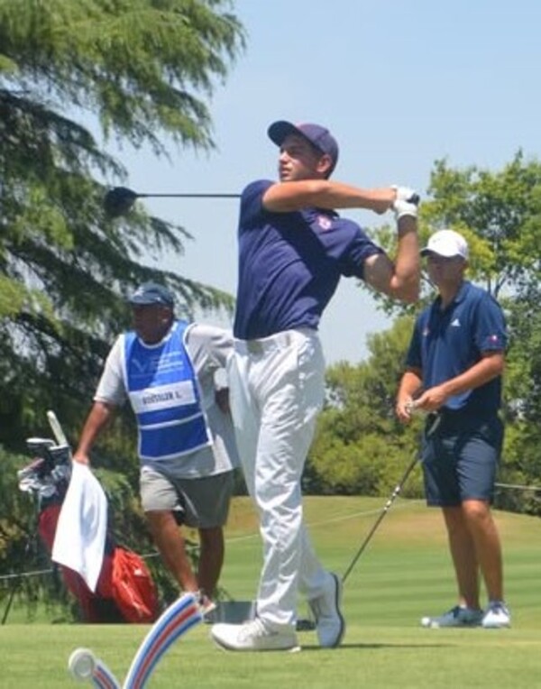 Buen comienzo tuvo el golfista Benjamin Fernandez en el Latin America de Pilar