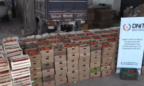 Decomisan unas 20 toneladas de tomate - 1000 Noticias
